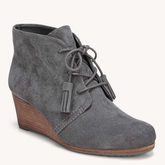 WOMEN'S DR. SCHOLLS DAKOTA WEDGE BOOTIES - Picture 1 of 8